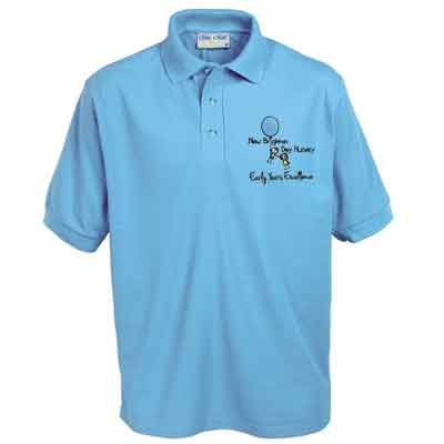 New Brighton Day Nursery Sky Blue Polo