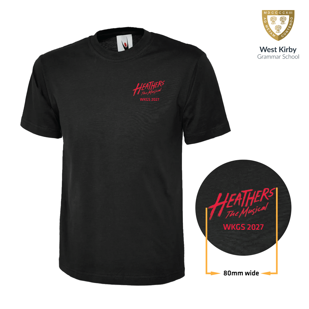 West Kirby Grammar School - Heathers T-Shirt