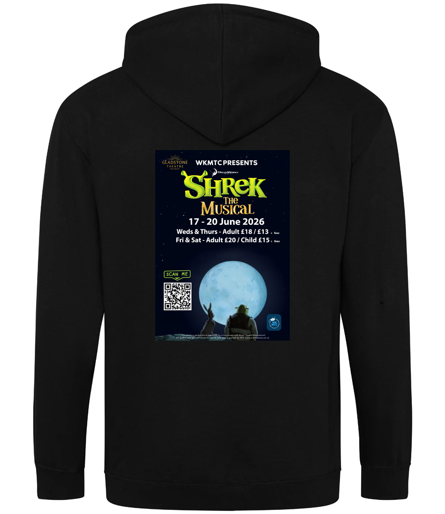 WKMTC Kids Size Shrek the Musical Zipped Hoodie