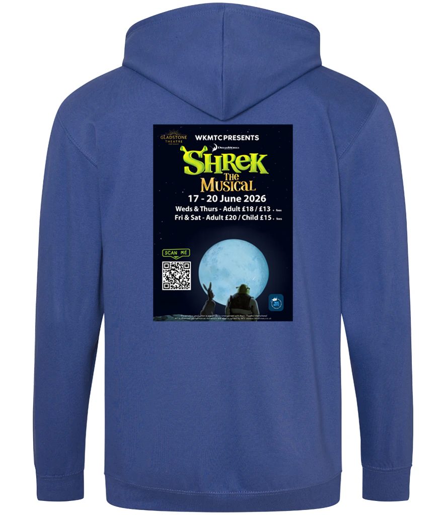 WKMTC Adults Size Shrek the Musical Zipped Hoodie