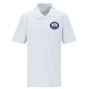 New Brighton Primary White Polo Shirt