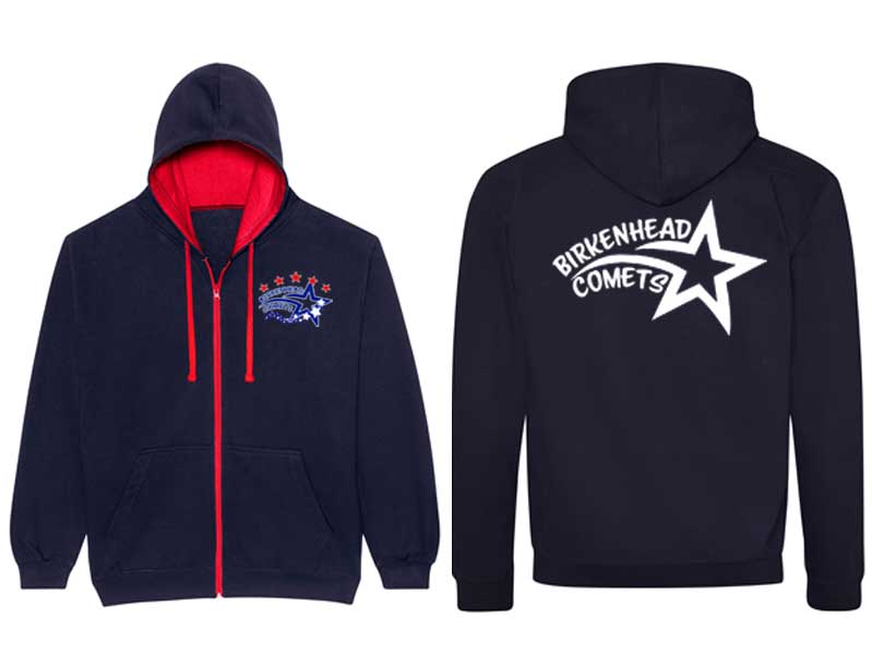 BCC ZIPPED HOODIE