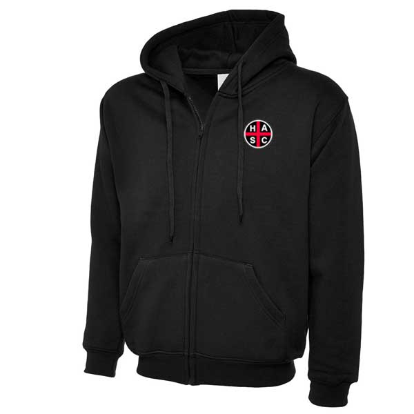 Hoylake Swimming Club Adult Size Zipped Hoodie