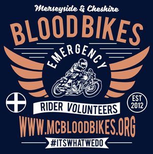 Blood Bikes Retro T Shirt