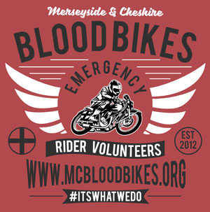 Blood Bikes Retro T Shirt