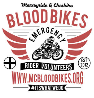 Blood Bikes Retro T Shirt