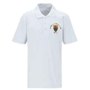 St Peter's Primary White Polo Shirt