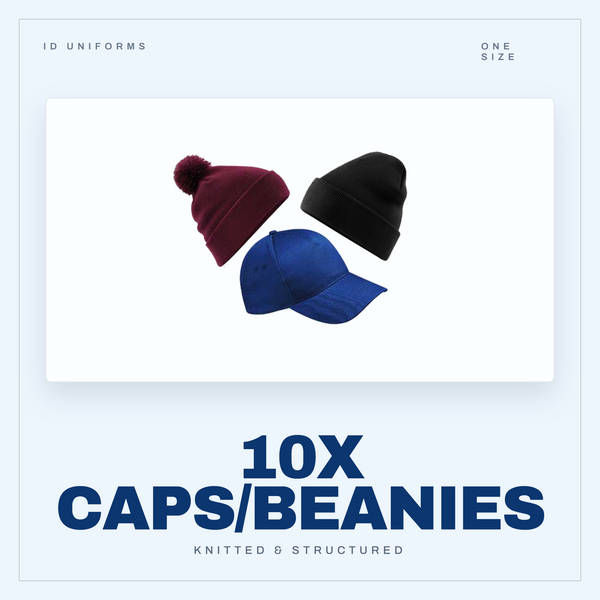 CAPS/BEANIES 10x BUNDLE