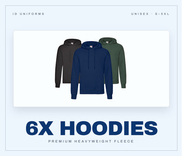 CLASSIC HOODIE 6x BUNDLE