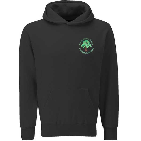 Overchurch Jr School Black Hoodie
