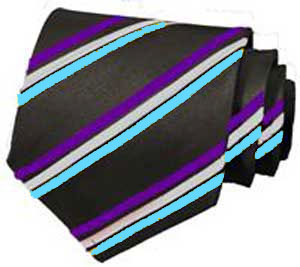 Hilbre Blue Stripe Tie Yr 7 Sept 25