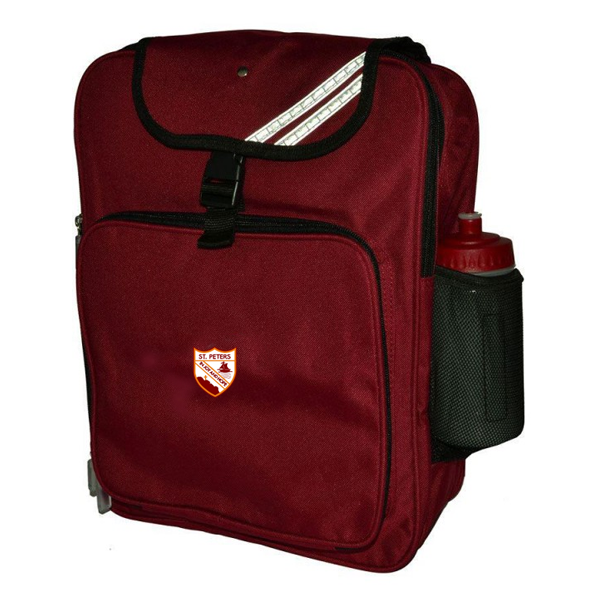 Burgundy Junior Backpack St Peters (Noctorum)