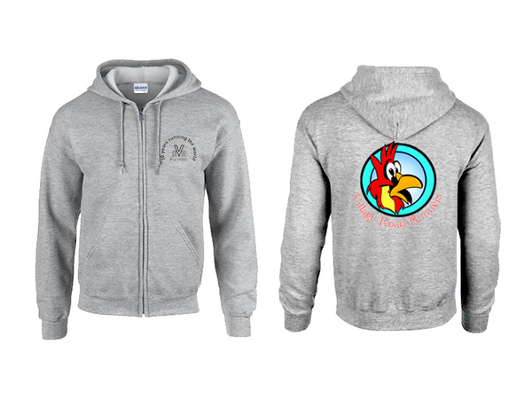 Village Road Runners Zipped Sports Hoodie