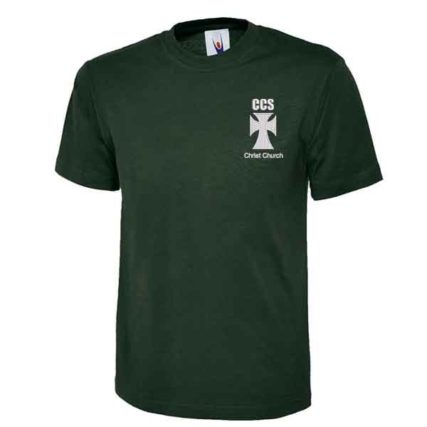 Christchurch Green PE Shirt