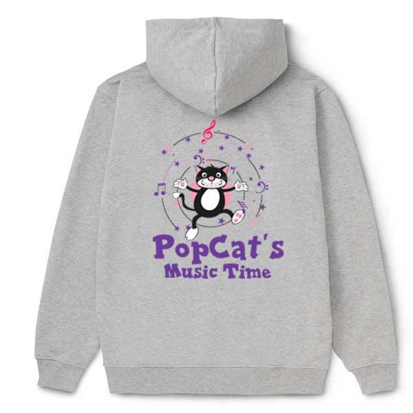 Pop Cats Zipped Hoodie
