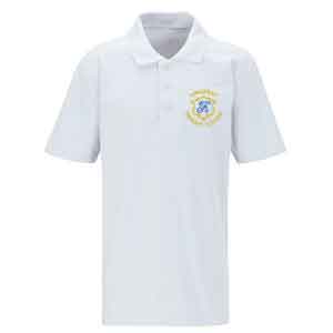 Kingsway Primary White Polo Shirt