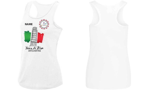 VRR Ladies Vest Pisa Front Print