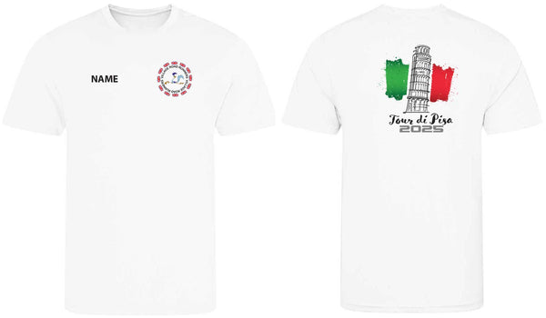 VRR Mens T Shirt Pisa Back Print
