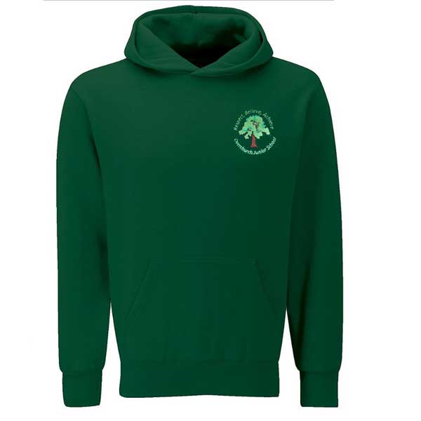 Overchurch Jr School Green Hoodie