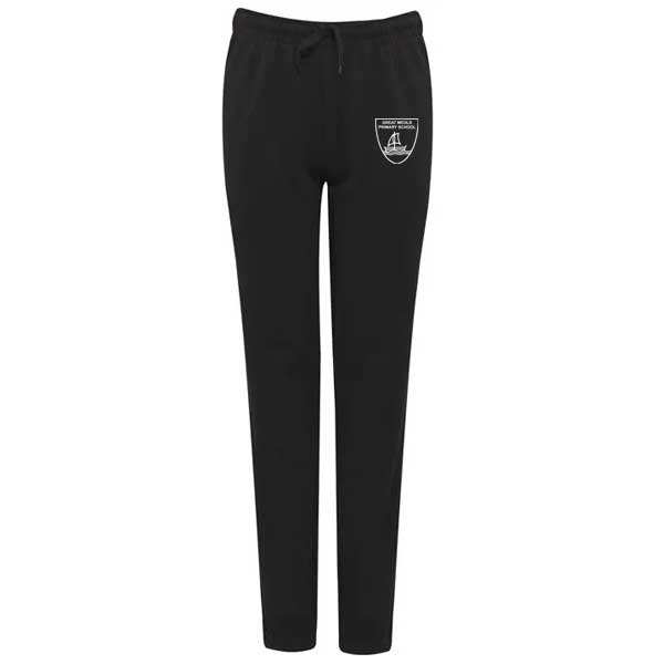 Great Meols Black Kids Joggers