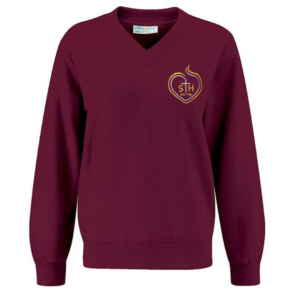 Sacred Heart V Neck Sweat