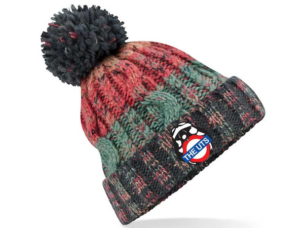 UTS Corkscrew Beanie – WATERMELON BREEZE