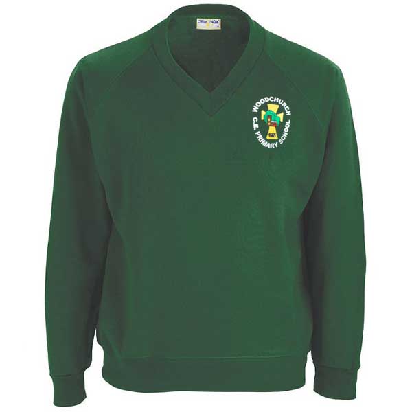 Woodchurch CE Primary V Necked Sweatshirt