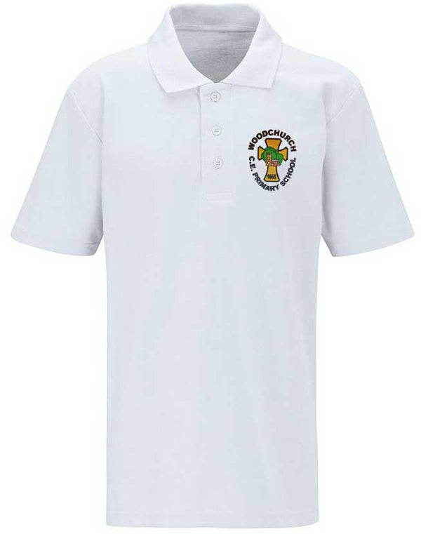 Woodchurch CE Primary White Polo Shirt