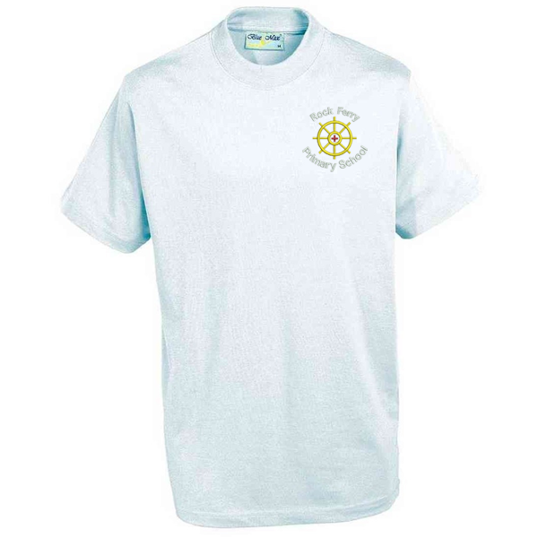 Rock Ferry White PE Shirt