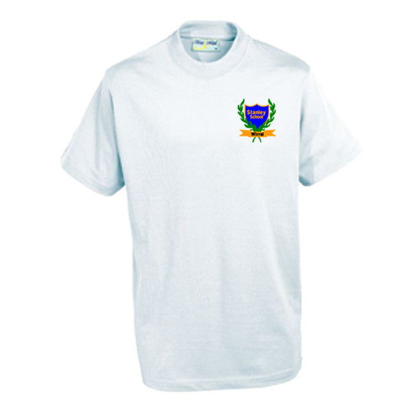 Stanley School White PE T-Shirt