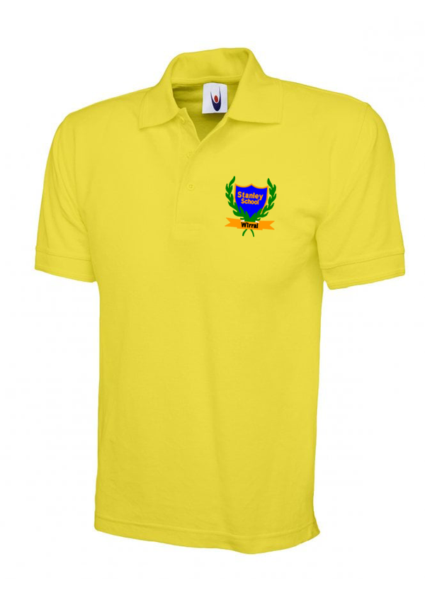 Stanley School Yellow Polo Shirt