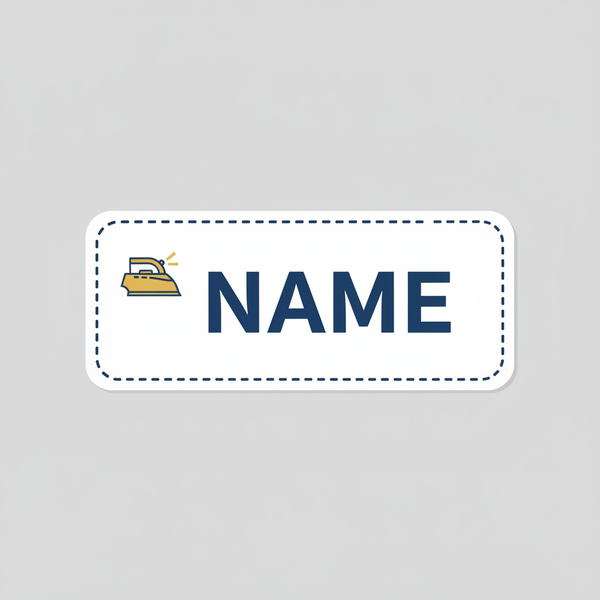Name Tags (Iron On) Pack 50