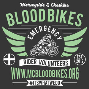 Blood Bikes Retro T Shirt