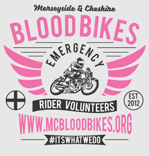 Blood Bikes Retro T Shirt