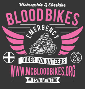 Blood Bikes Retro T Shirt
