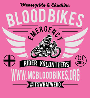 Blood Bikes Retro T Shirt