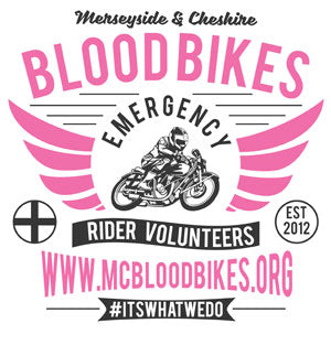 Blood Bikes Retro T Shirt