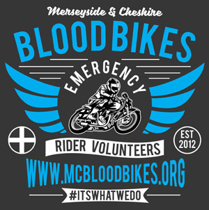 Blood Bikes Retro T Shirt