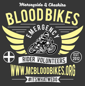 Blood Bikes Retro T Shirt