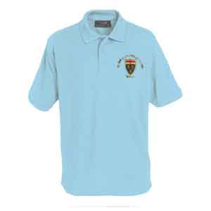 St Peter's Primary Pale Blue Polo Shirt