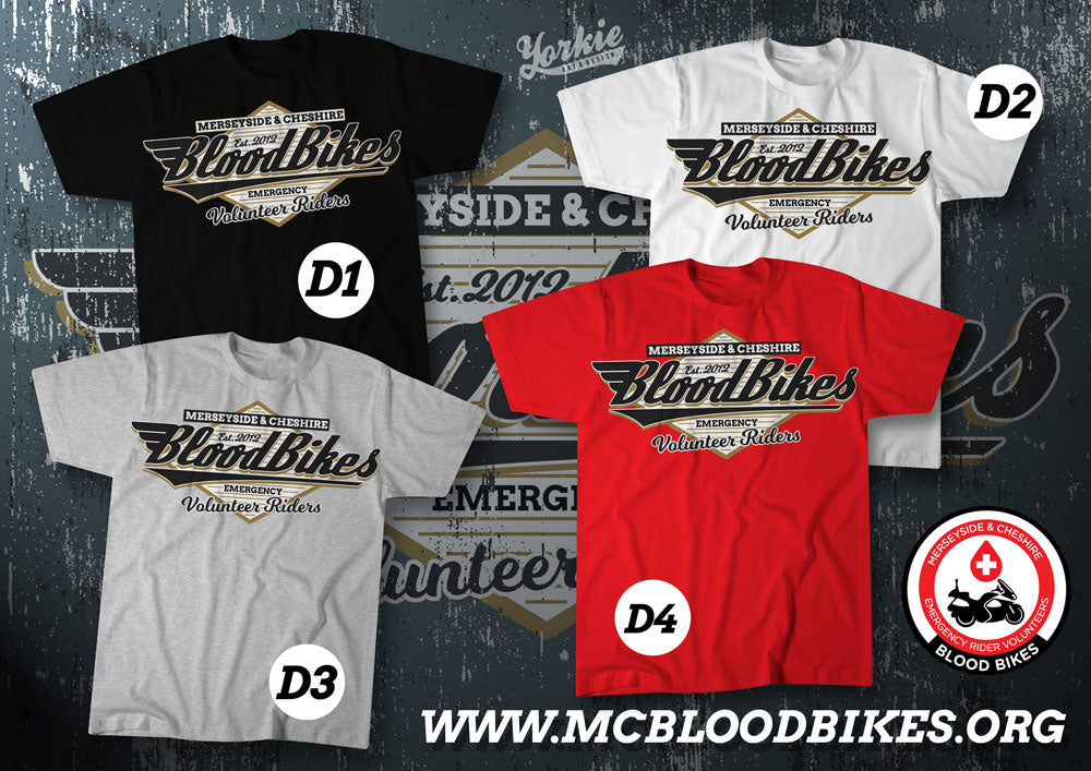 Blood Bikes Diamond Design Shirt