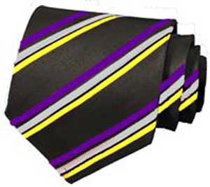 Hilbre Yellow Stripe Tie Yr 10 Sept 25
