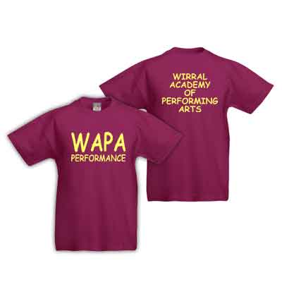 WAPA Kids Size T Shirt