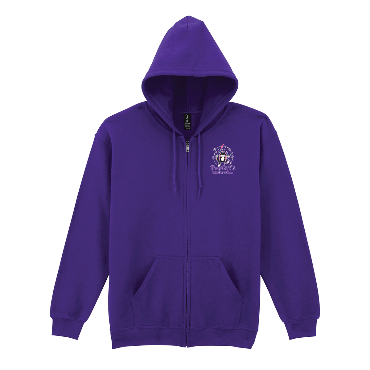 Pop Cats - Zip Hoodie (Purple)