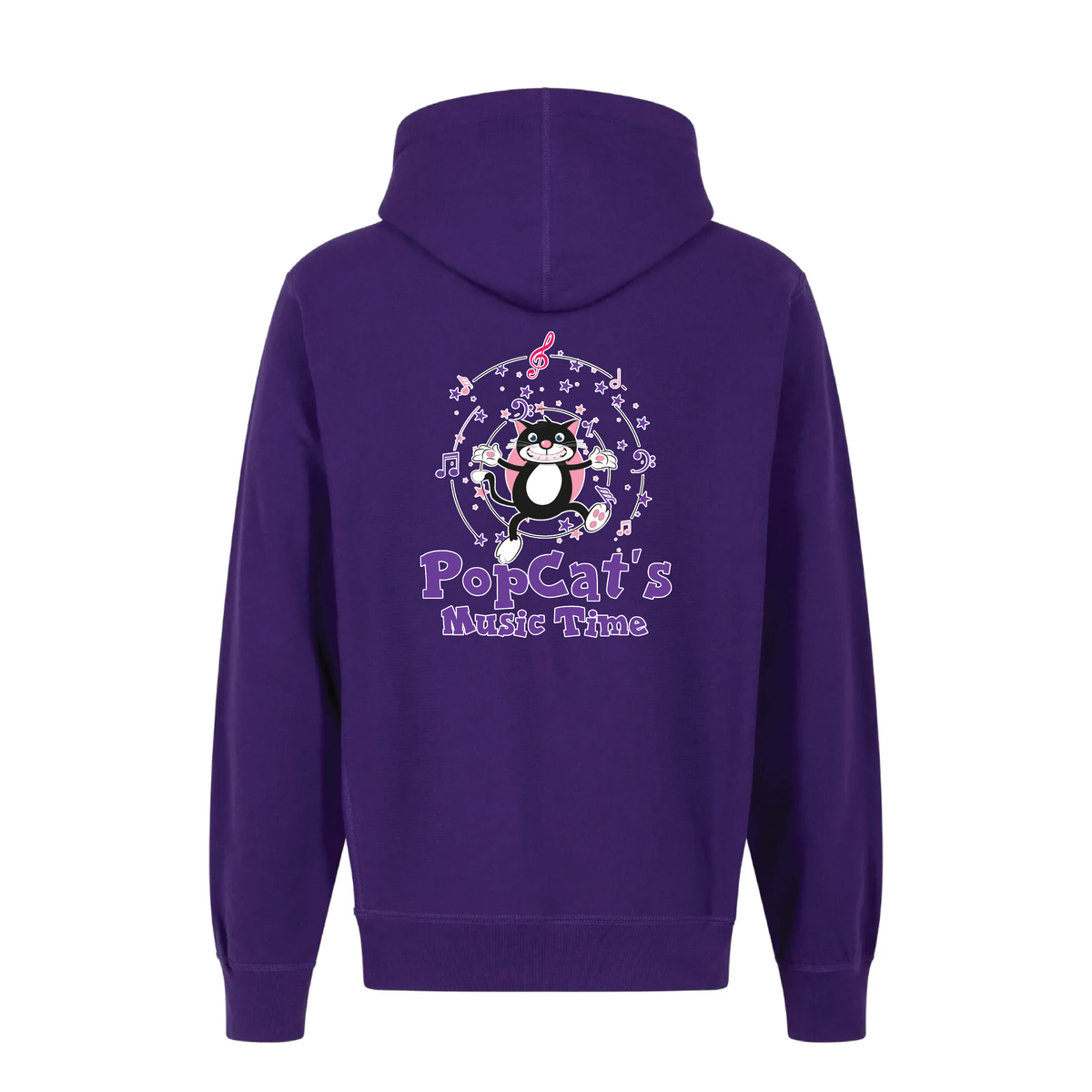 Pop Cats - Zip Hoodie (Purple)