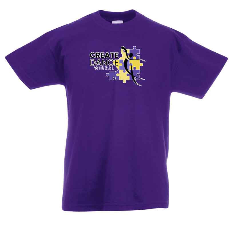 Create Dance Kids T Shirt
